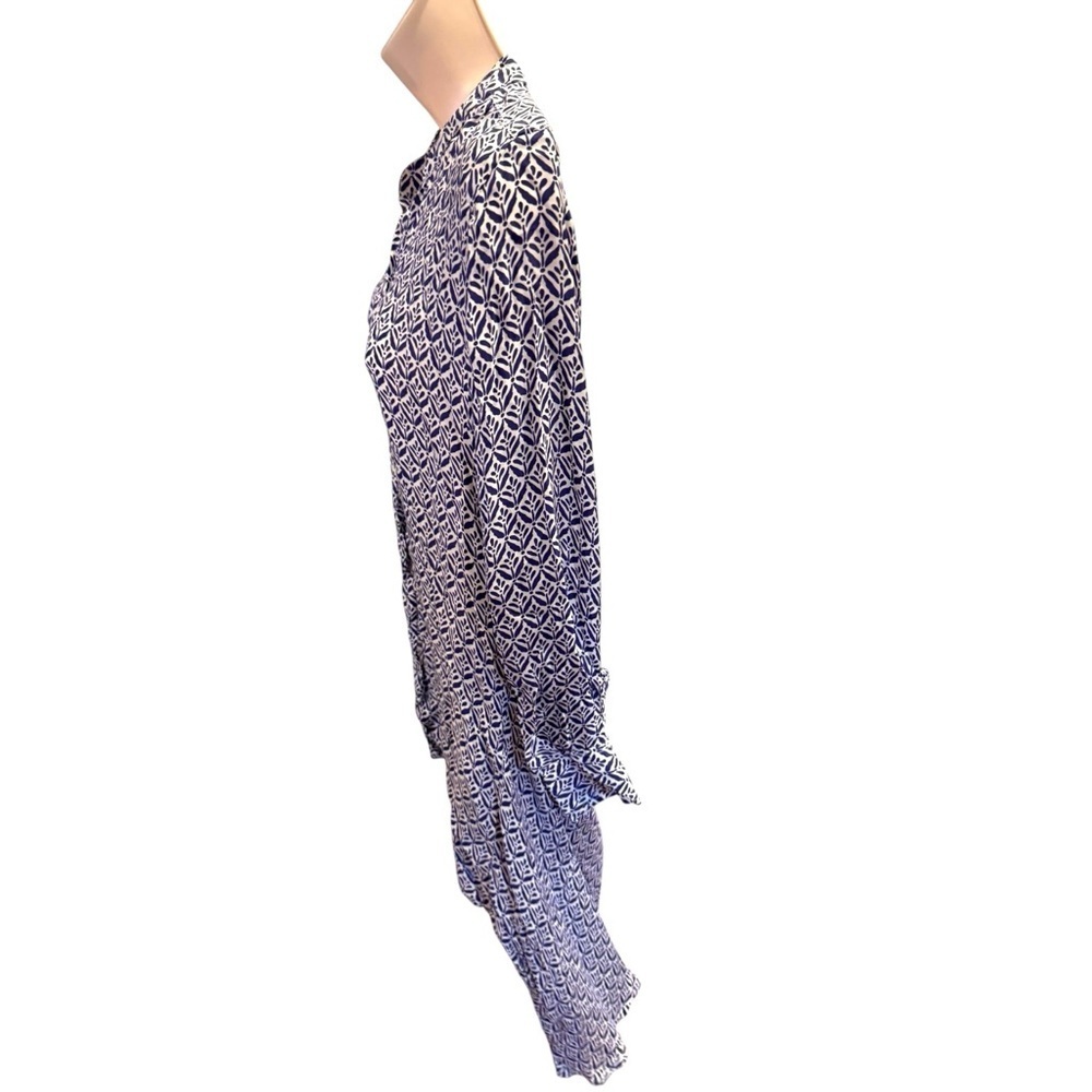 Roberta Roller Rabbit Button Down Tunic Blouse Hi… - image 4